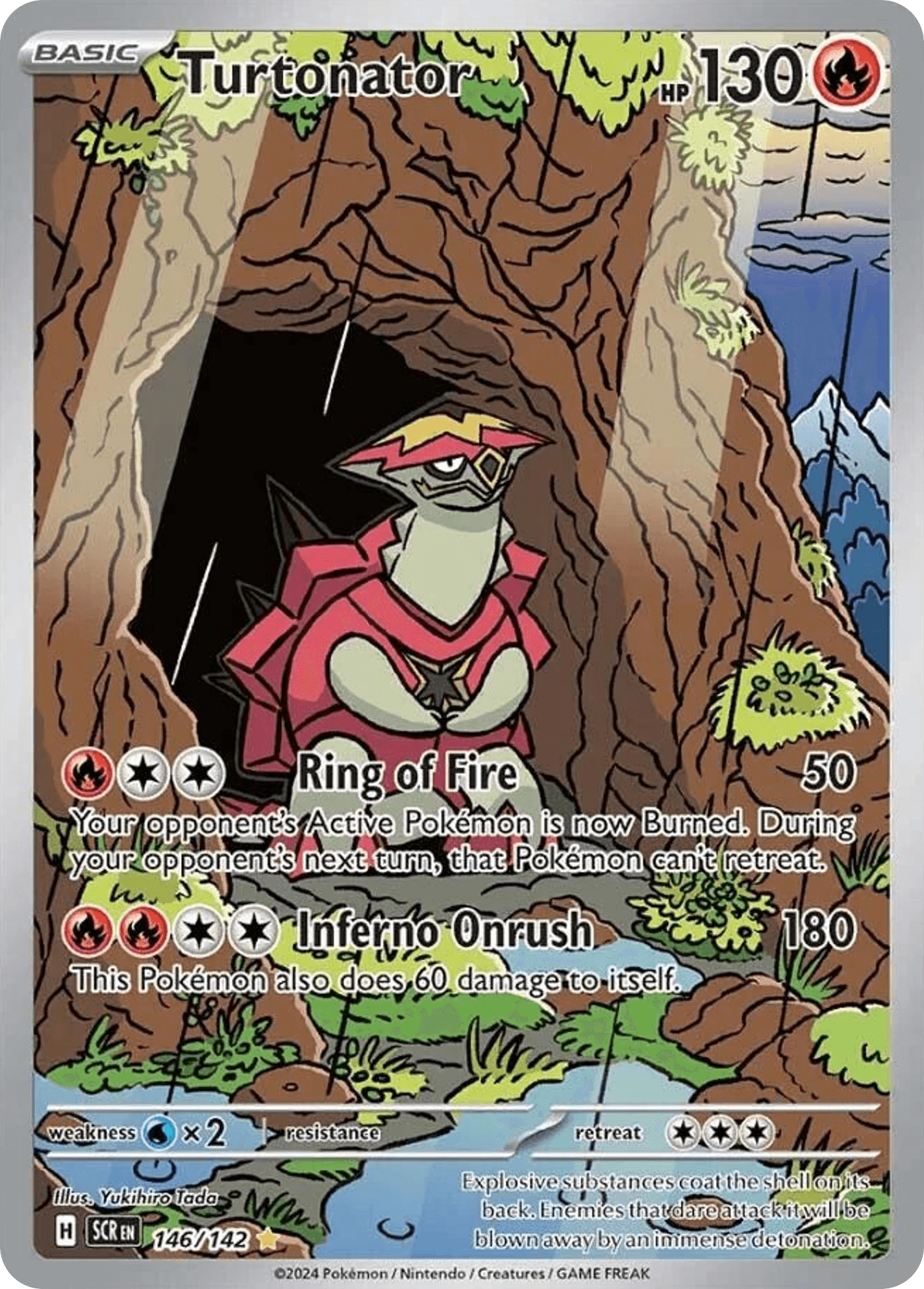 Turtonator, kortbilde fra pokemontcg.io