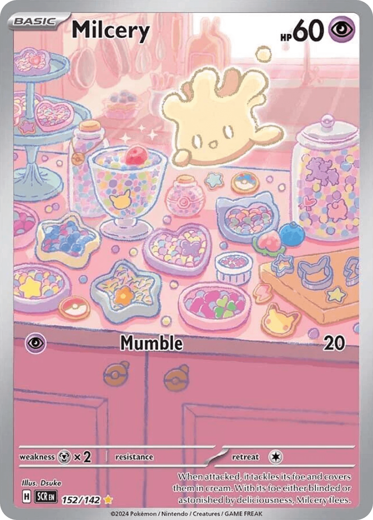 Milcery, kortbilde fra pokemontcg.io