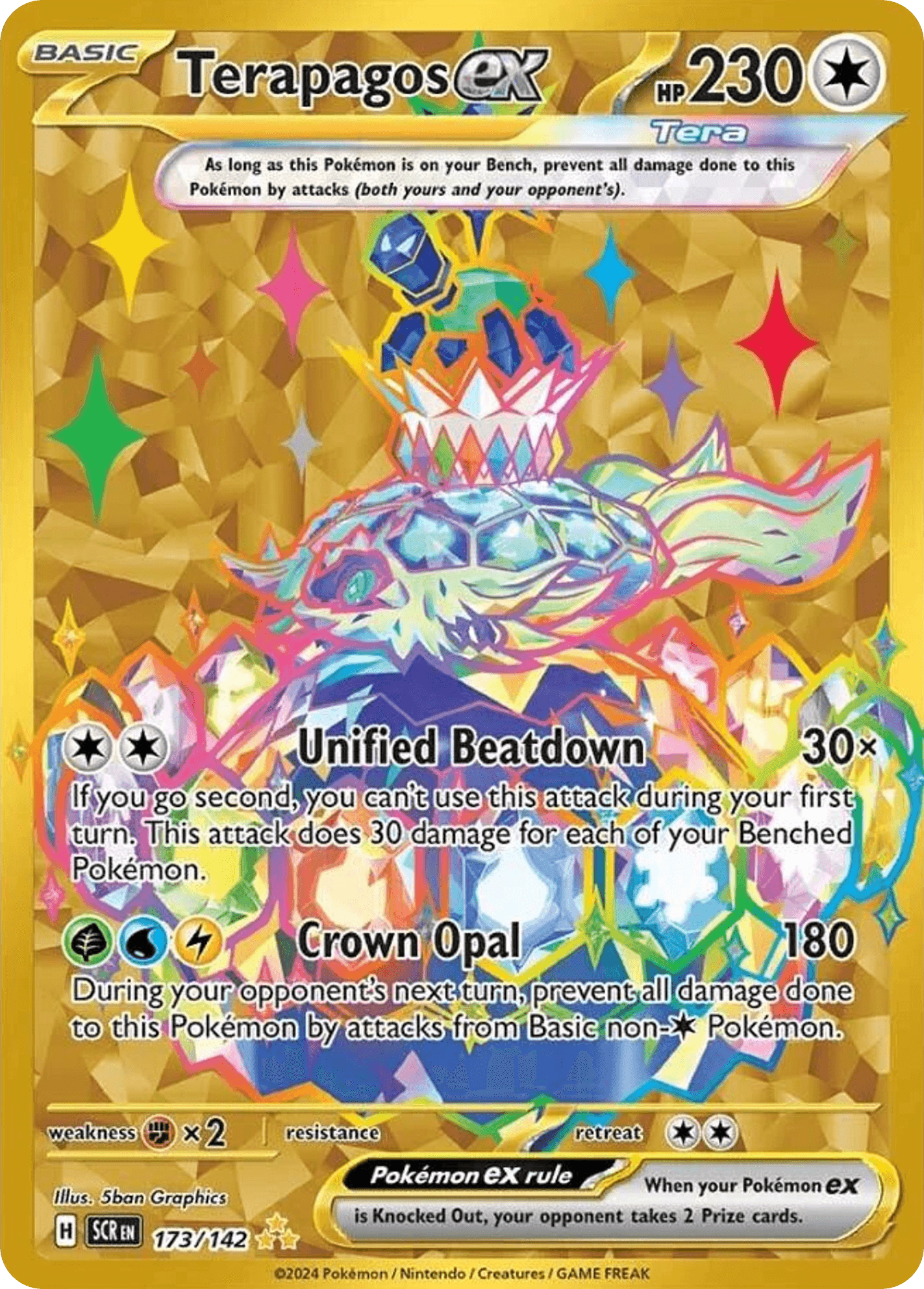 Terapagos ex, kortbilde fra pokemontcg.io