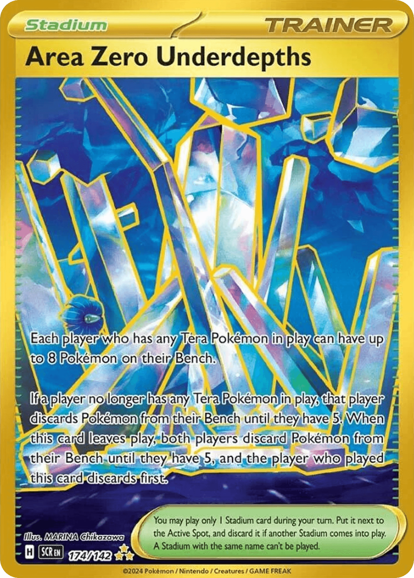 Area Zero Underdepths, kortbilde fra pokemontcg.io