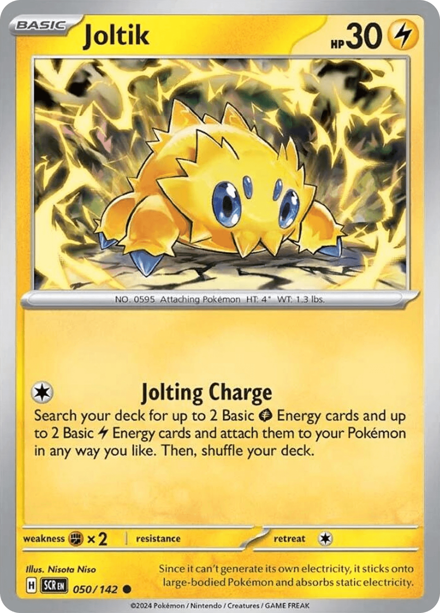 Joltik, kortbilde fra pokemontcg.io