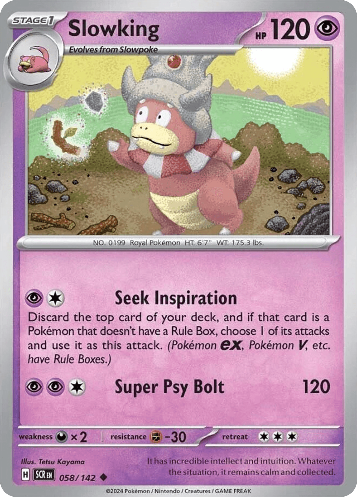 Slowking, kortbilde fra pokemontcg.io