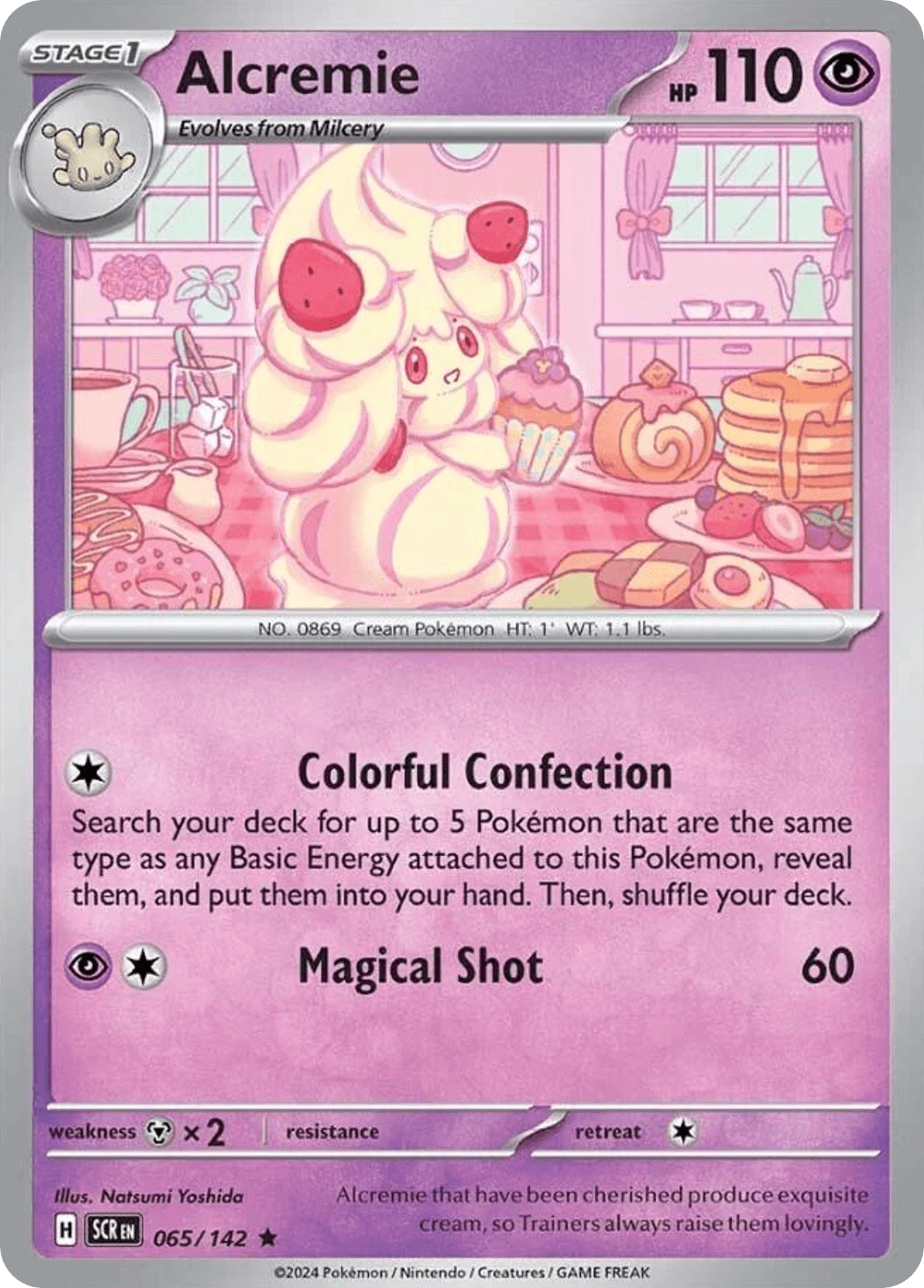 Alcremie, kortbilde fra pokemontcg.io