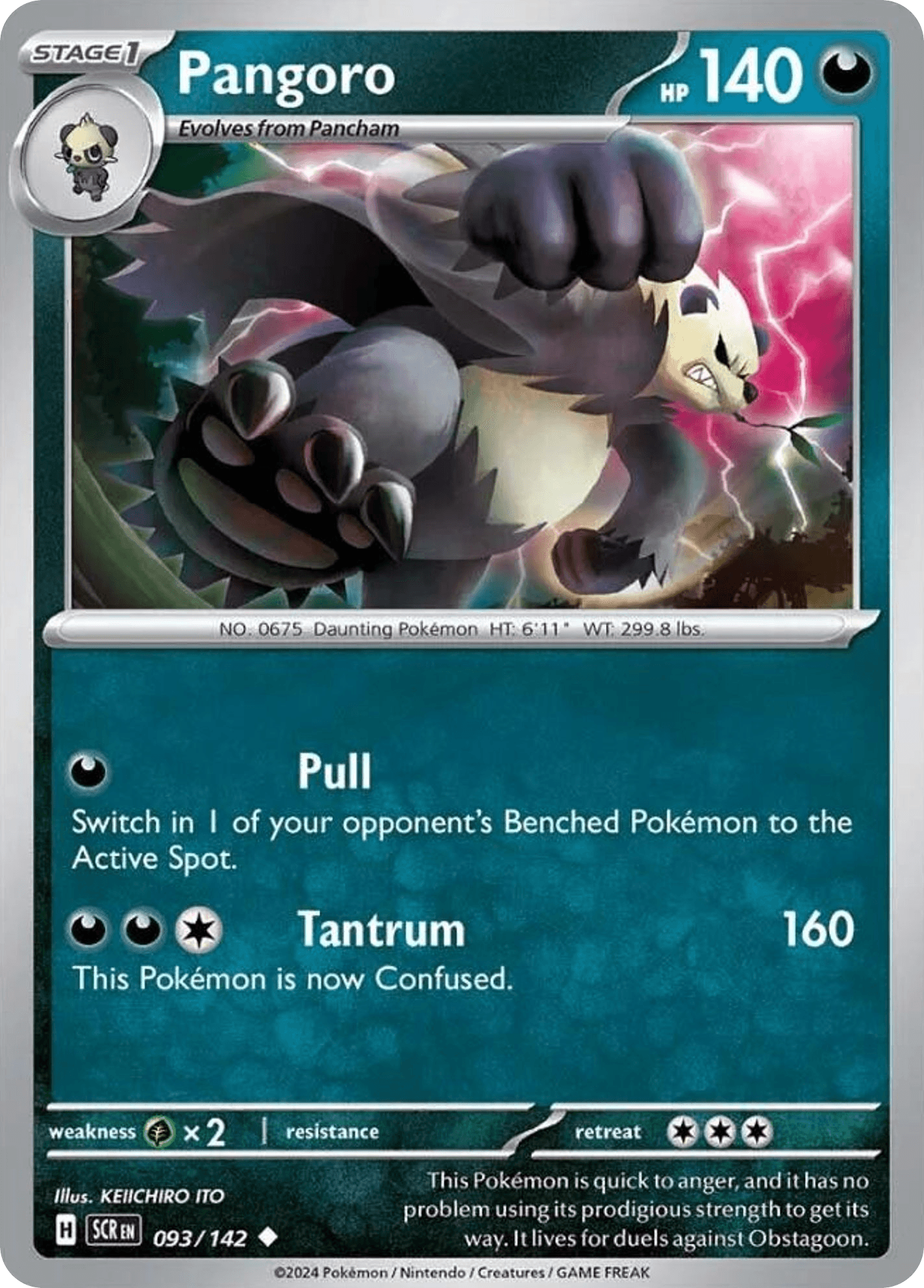 Pangoro, kortbilde fra pokemontcg.io