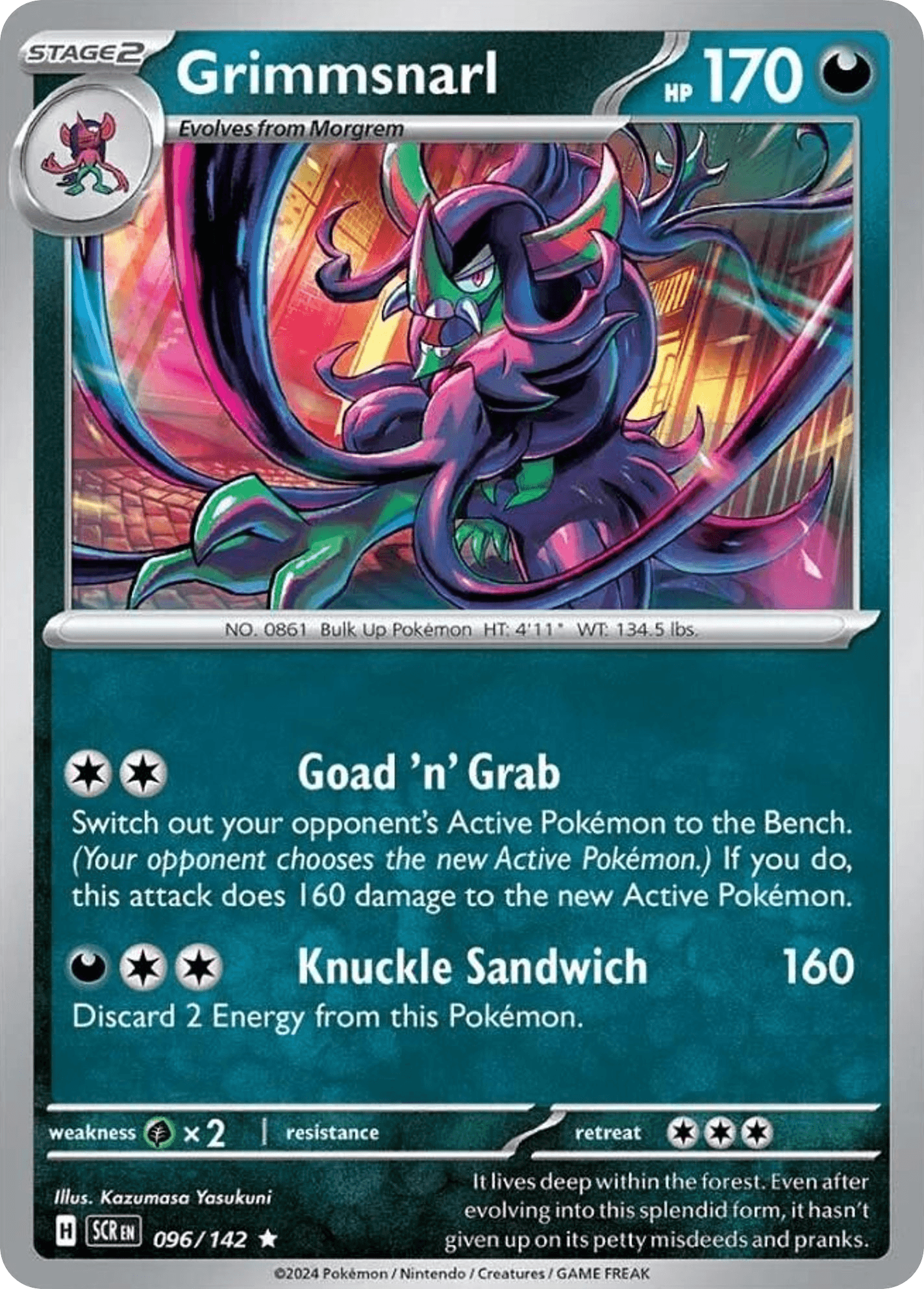 Grimmsnarl, kortbilde fra pokemontcg.io