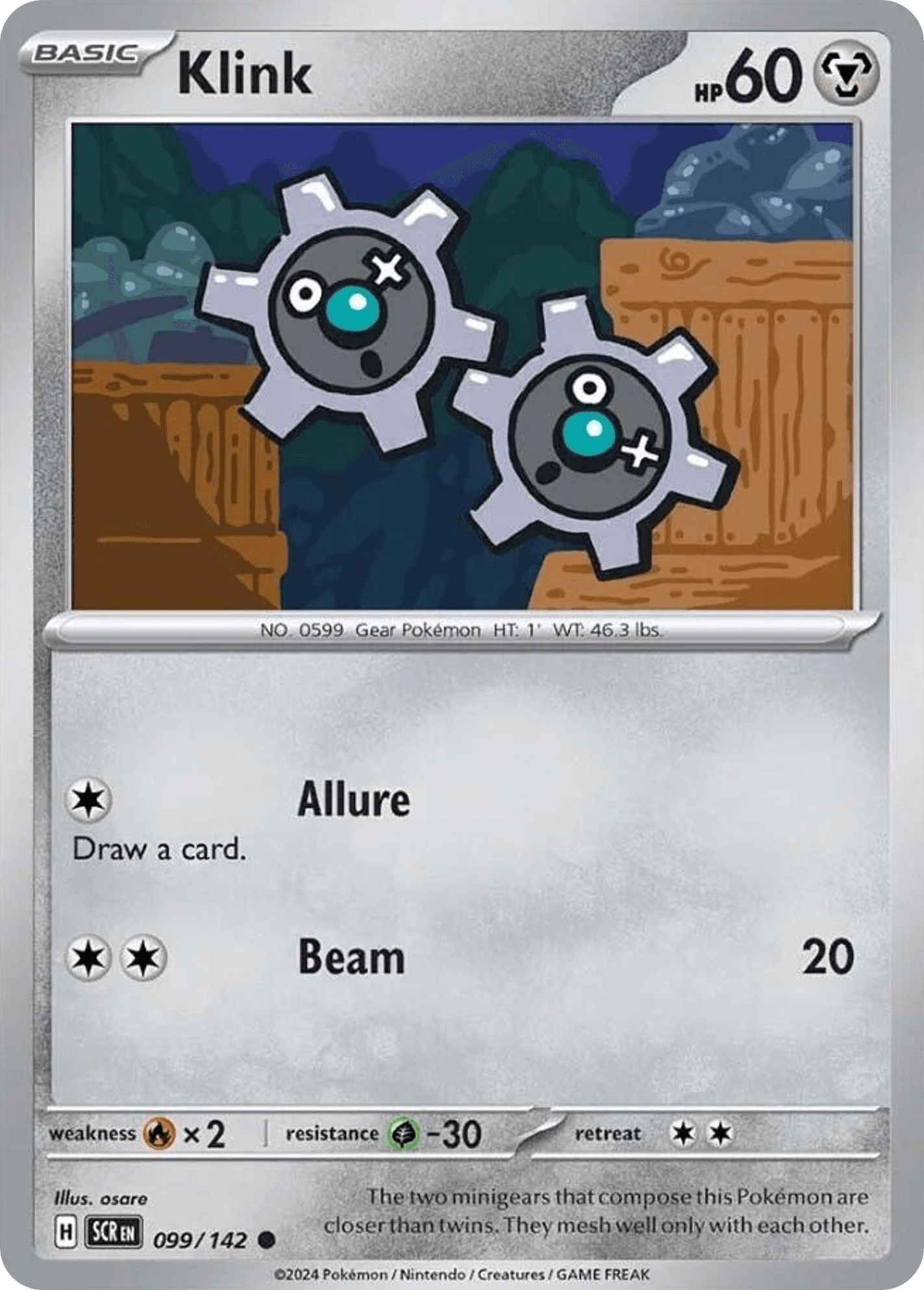 Klink, kortbilde fra pokemontcg.io