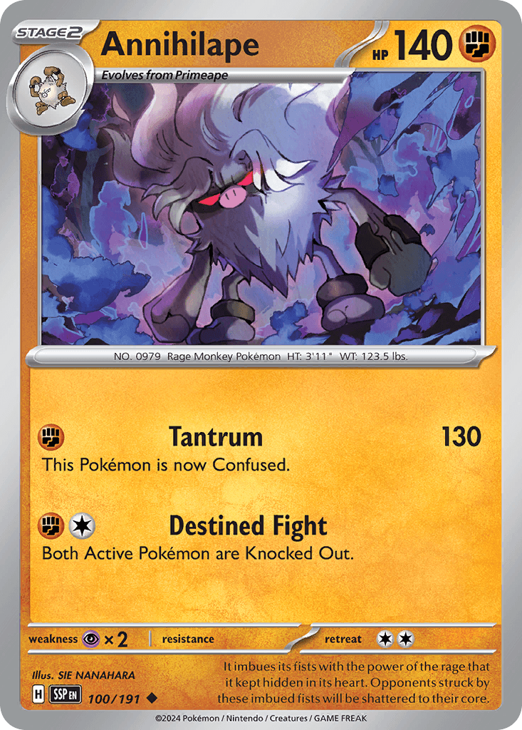 Annihilape, kortbilde fra pokemontcg.io