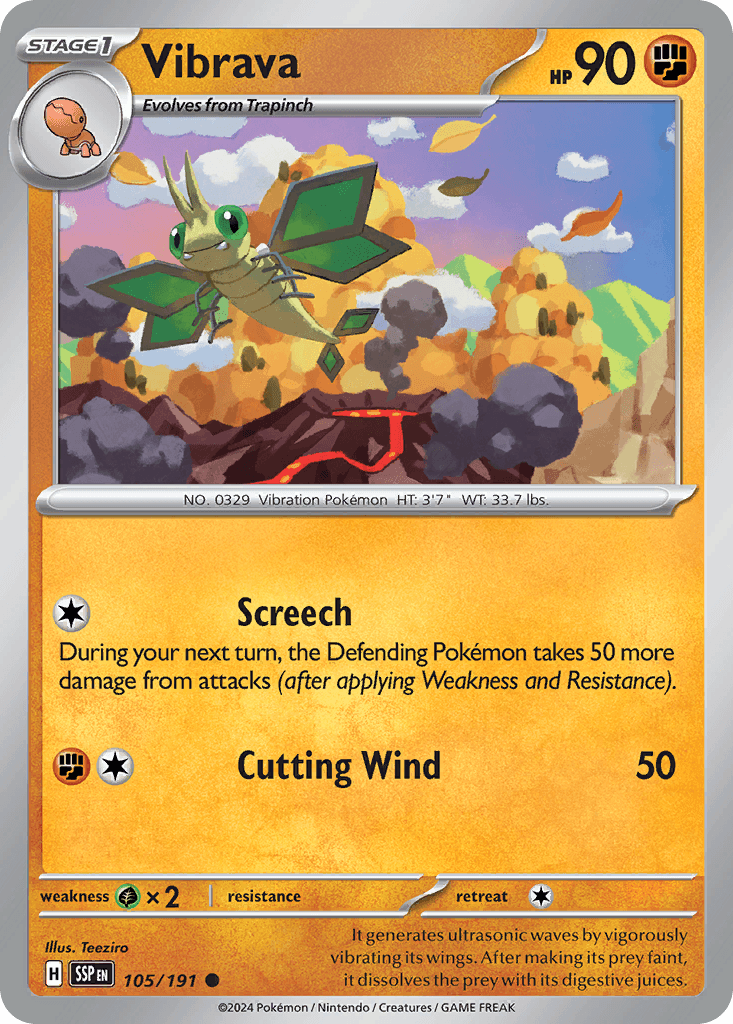Vibrava, kortbilde fra pokemontcg.io