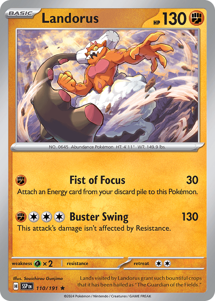 Landorus, kortbilde fra pokemontcg.io