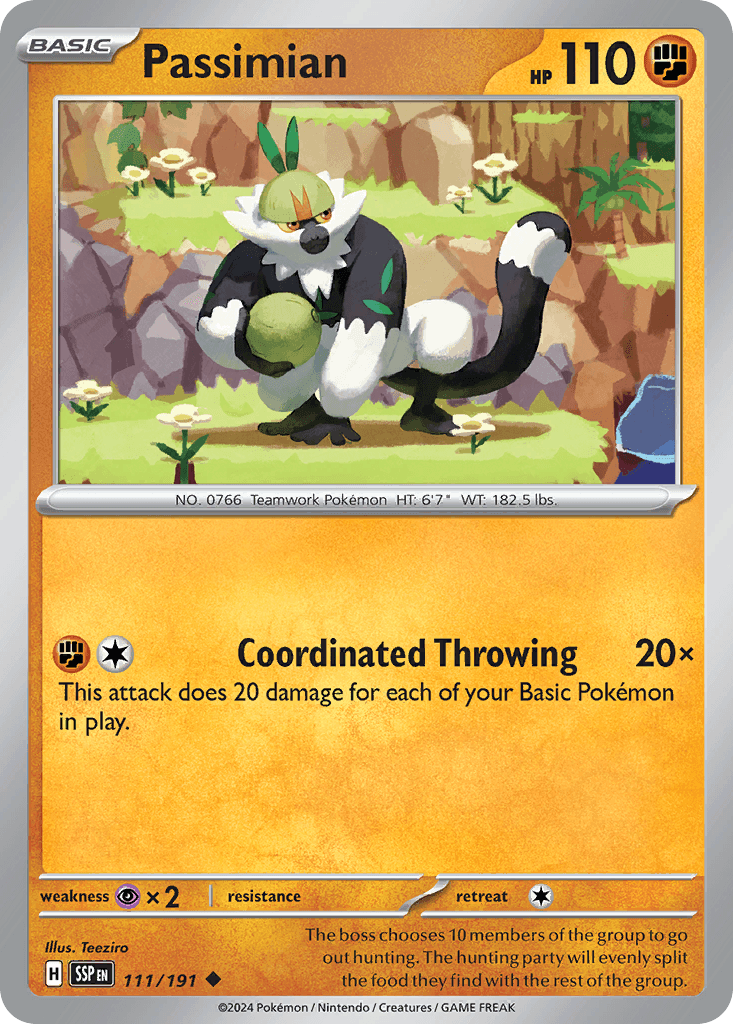 Passimian, kortbilde fra pokemontcg.io