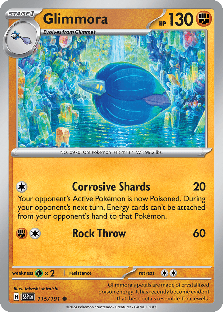 Glimmora, kortbilde fra pokemontcg.io