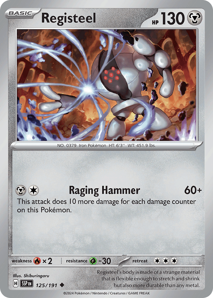 Registeel, kortbilde fra pokemontcg.io