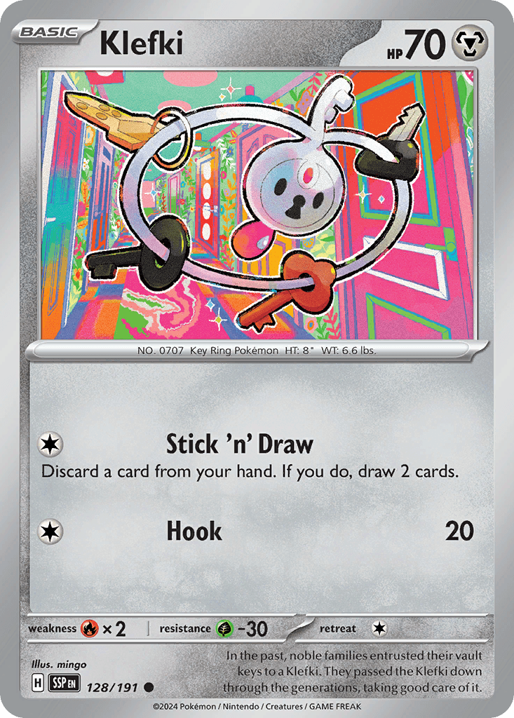 Klefki, kortbilde fra pokemontcg.io
