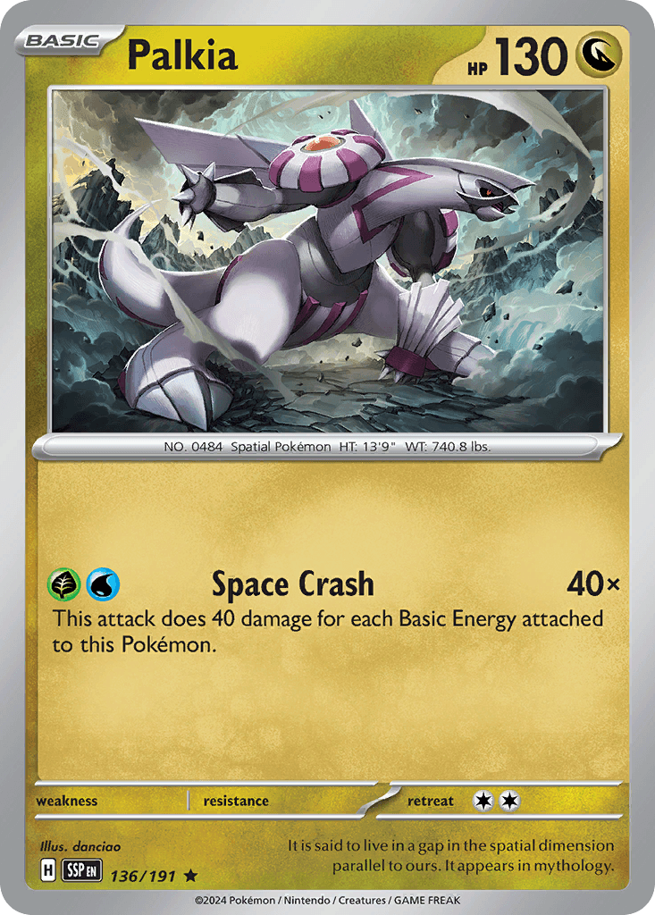 Palkia, kortbilde fra pokemontcg.io