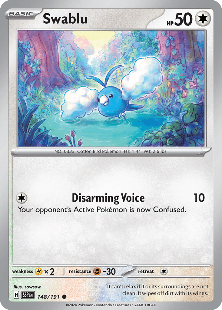 Swablu, kortbilde fra pokemontcg.io