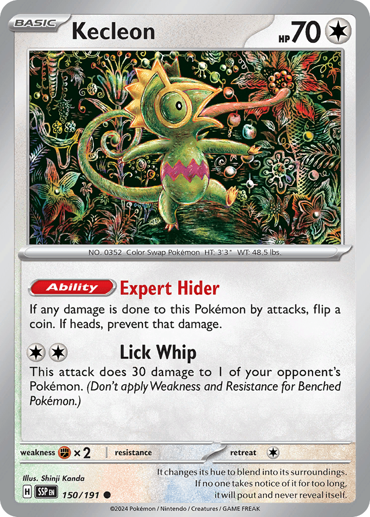 Kecleon, kortbilde fra pokemontcg.io