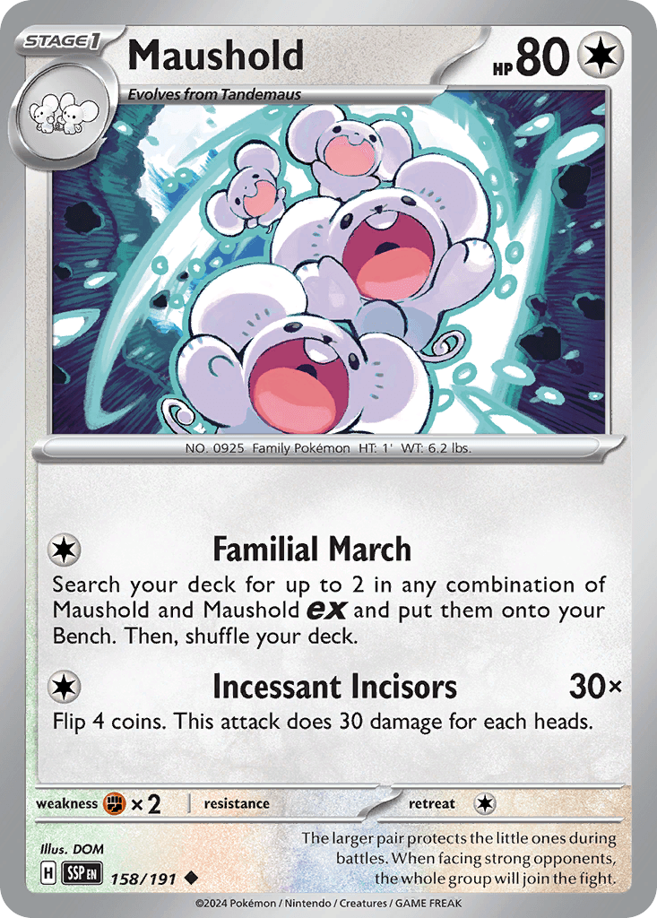 Maushold, kortbilde fra pokemontcg.io