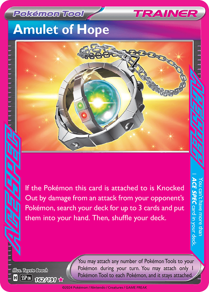 Amulet of Hope, kortbilde fra pokemontcg.io