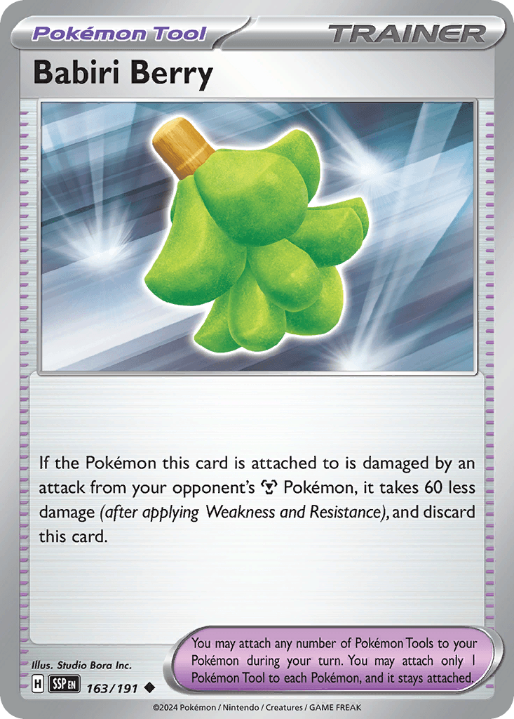Babiri Berry, kortbilde fra pokemontcg.io