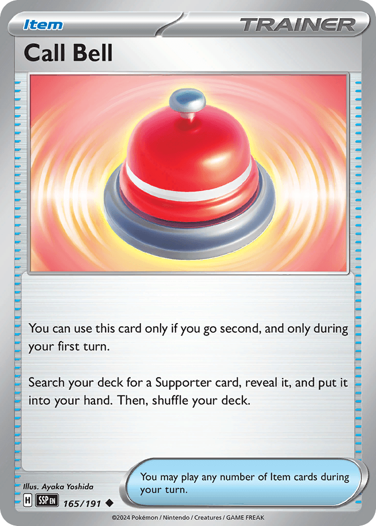 Call Bell, kortbilde fra pokemontcg.io