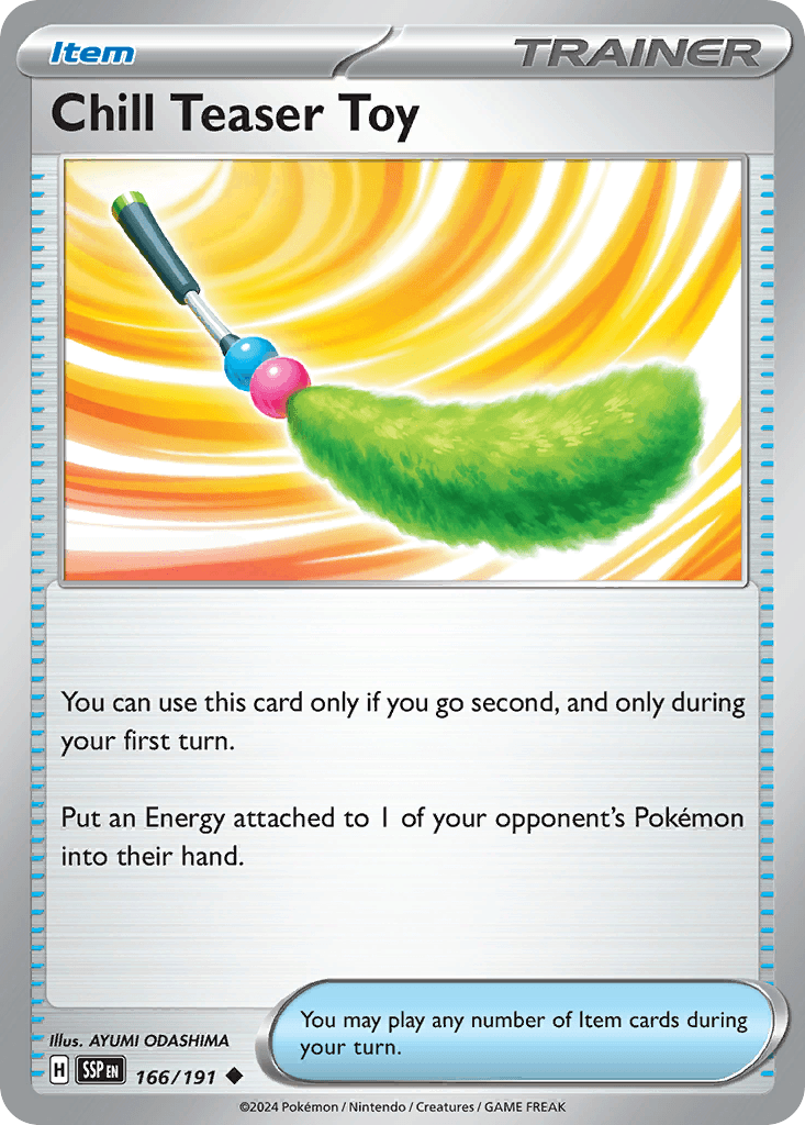 Chill Teaser Toy, kortbilde fra pokemontcg.io