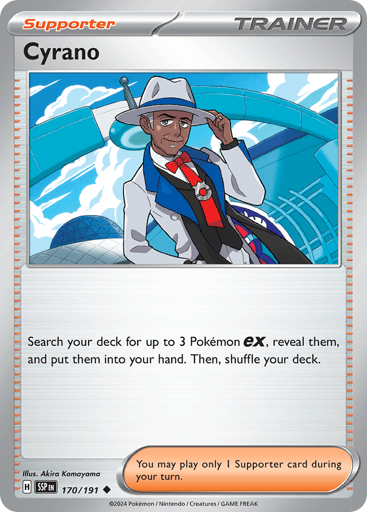 Cyrano, kortbilde fra pokemontcg.io