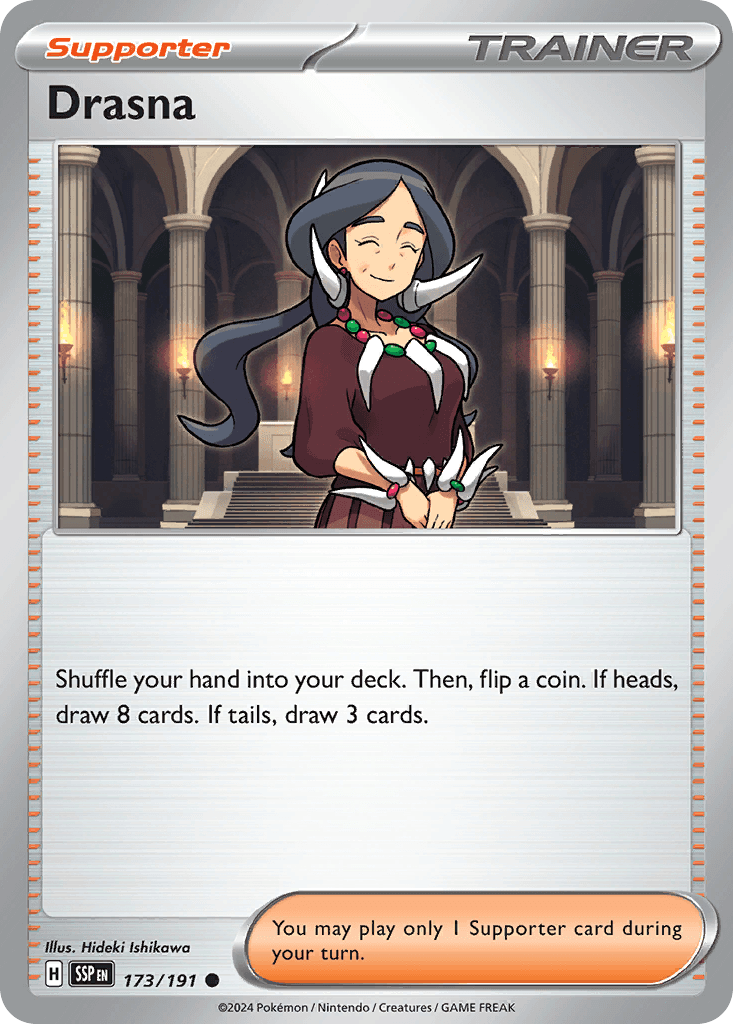 Drasna, kortbilde fra pokemontcg.io