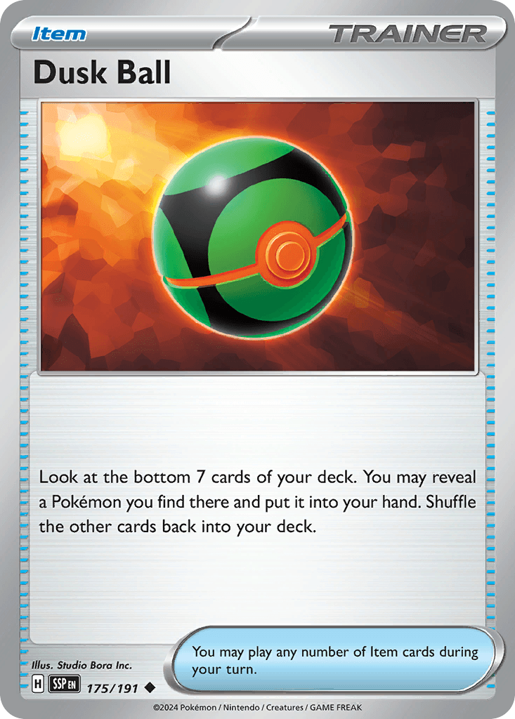 Dusk Ball, kortbilde fra pokemontcg.io