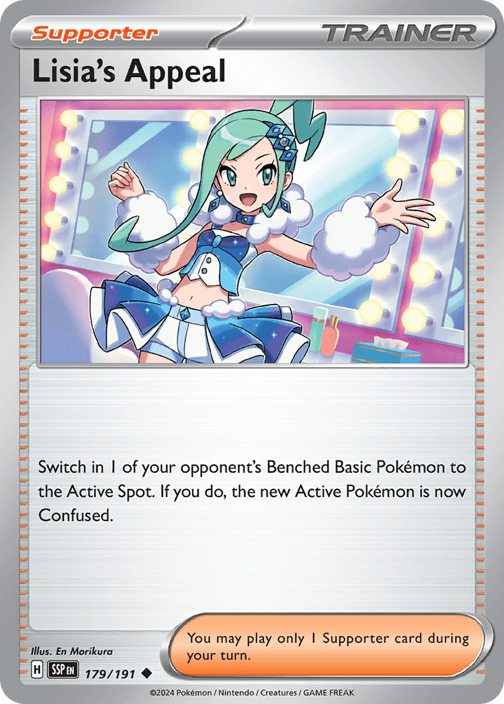 Lisia's Appeal, kortbilde fra pokemontcg.io