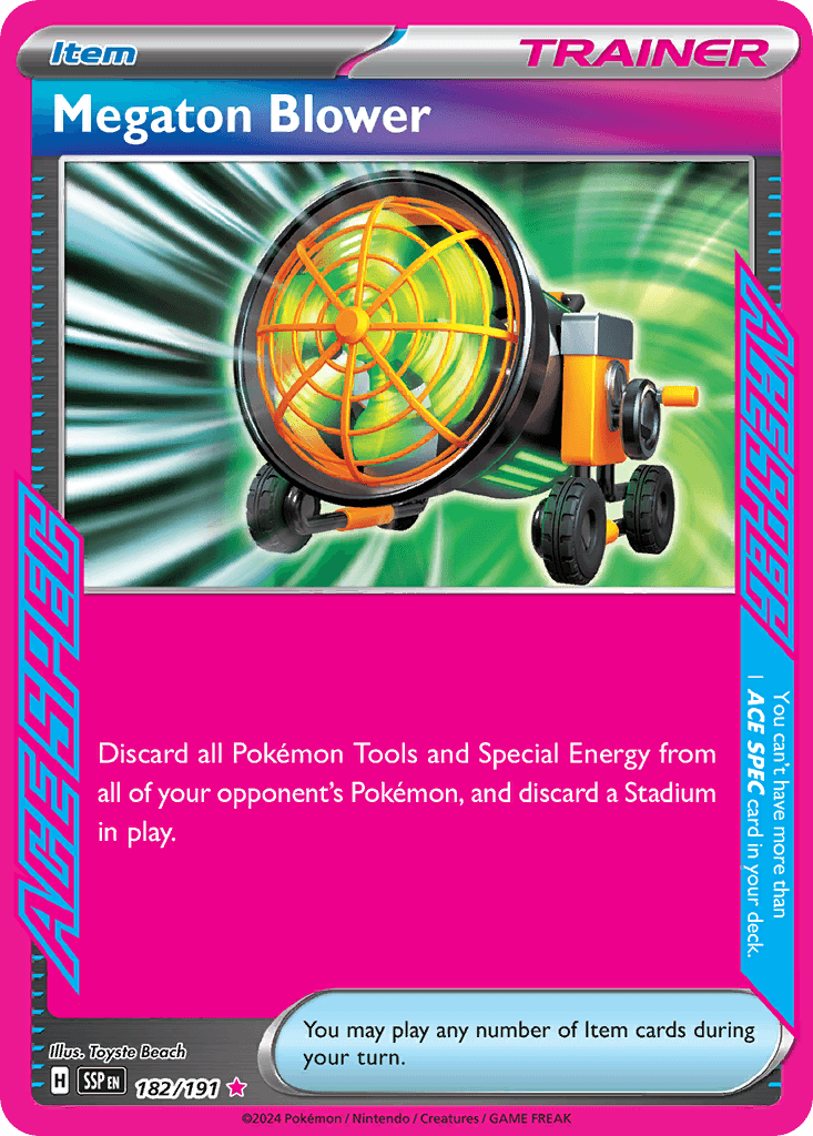 Megaton Blower, kortbilde fra pokemontcg.io