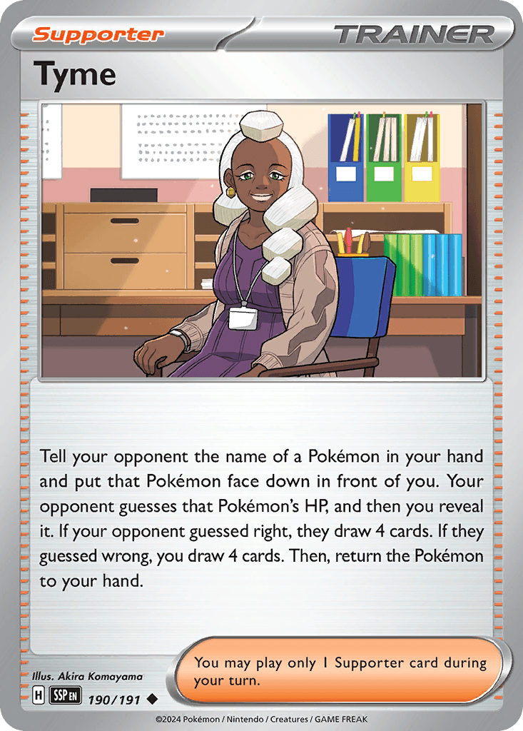 Tyme, kortbilde fra pokemontcg.io