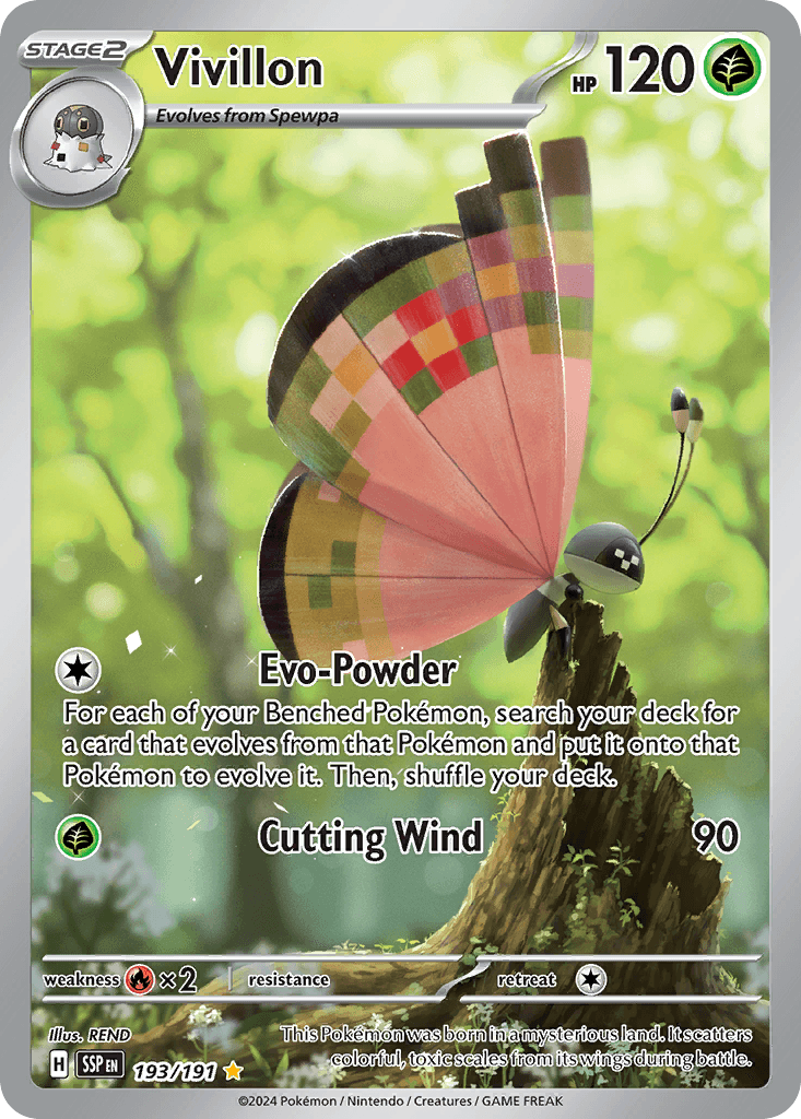 Vivillon, kortbilde fra pokemontcg.io
