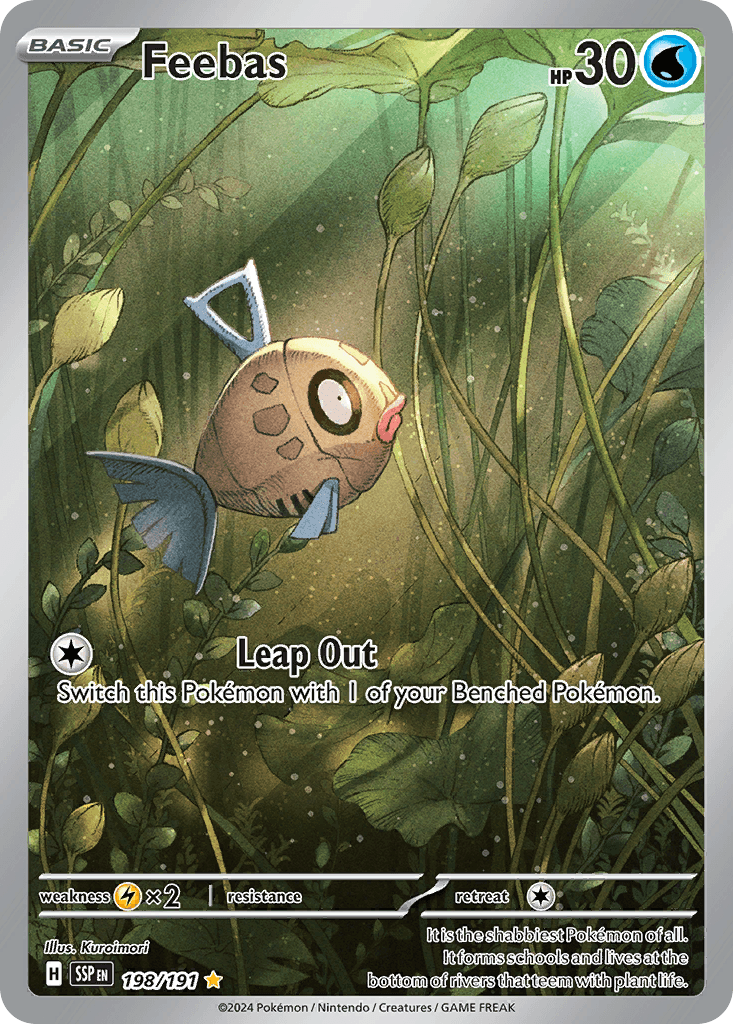 Feebas, kortbilde fra pokemontcg.io