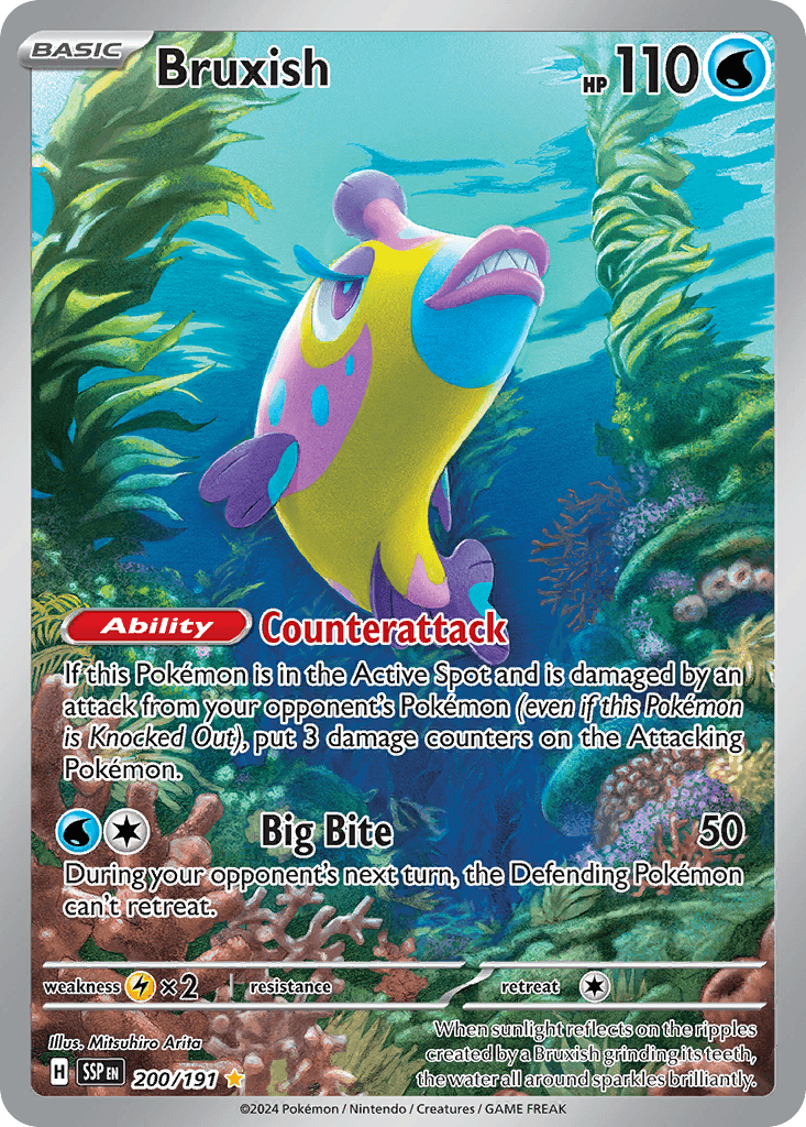 Bruxish, kortbilde fra pokemontcg.io