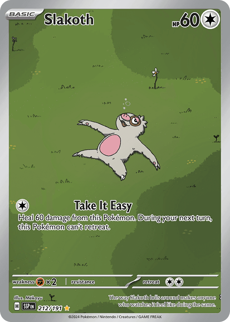Slakoth, kortbilde fra pokemontcg.io