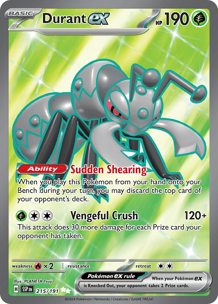 Durant ex, kortbilde fra pokemontcg.io