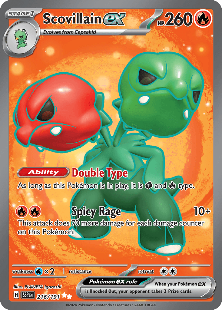 Scovillain ex, kortbilde fra pokemontcg.io