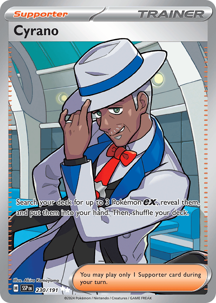 Cyrano, kortbilde fra pokemontcg.io
