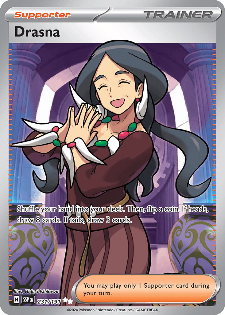 Drasna, kortbilde fra pokemontcg.io