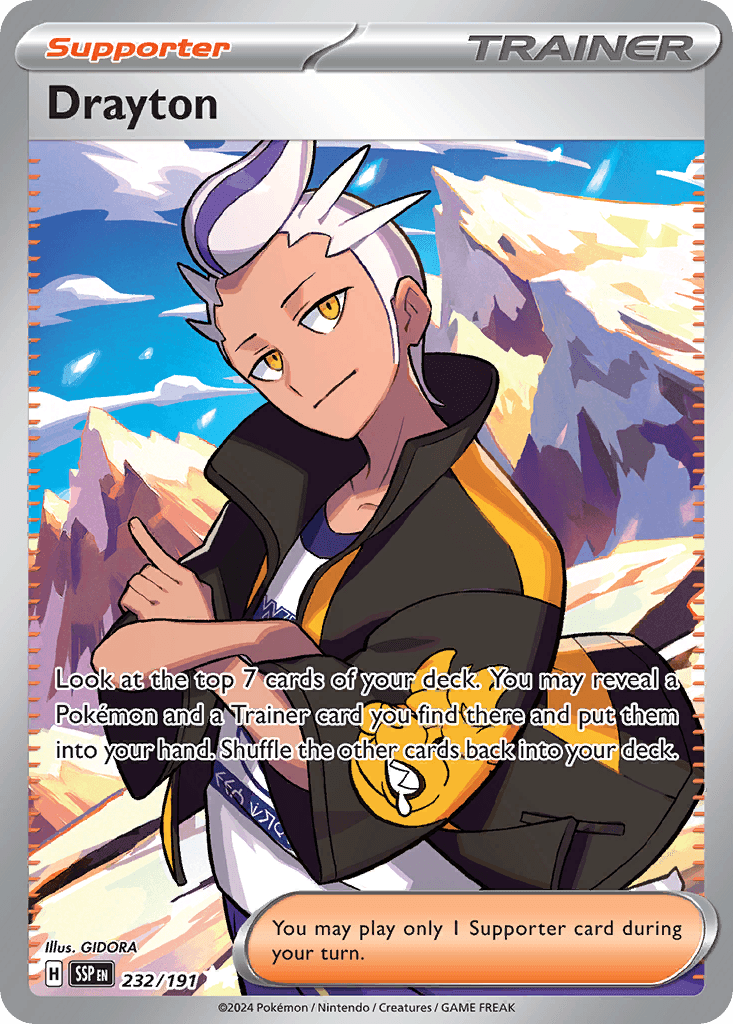 Drayton, kortbilde fra pokemontcg.io