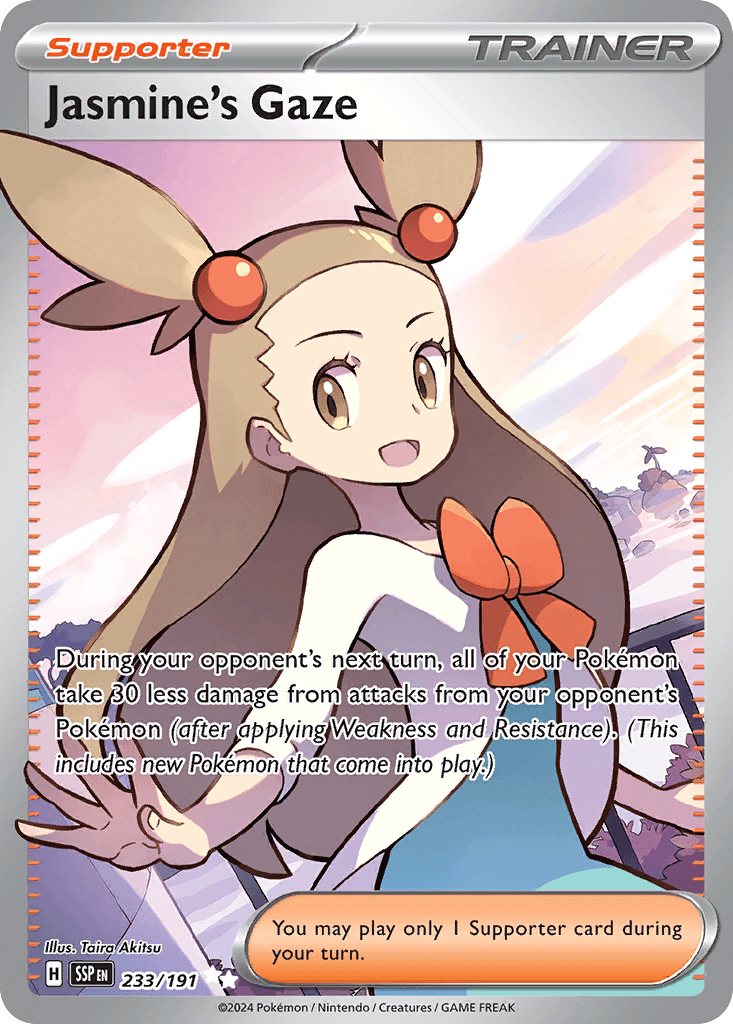 Jasmine's Gaze, kortbilde fra pokemontcg.io
