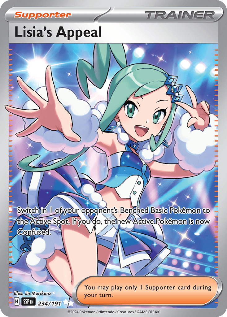 Lisia's Appeal, kortbilde fra pokemontcg.io