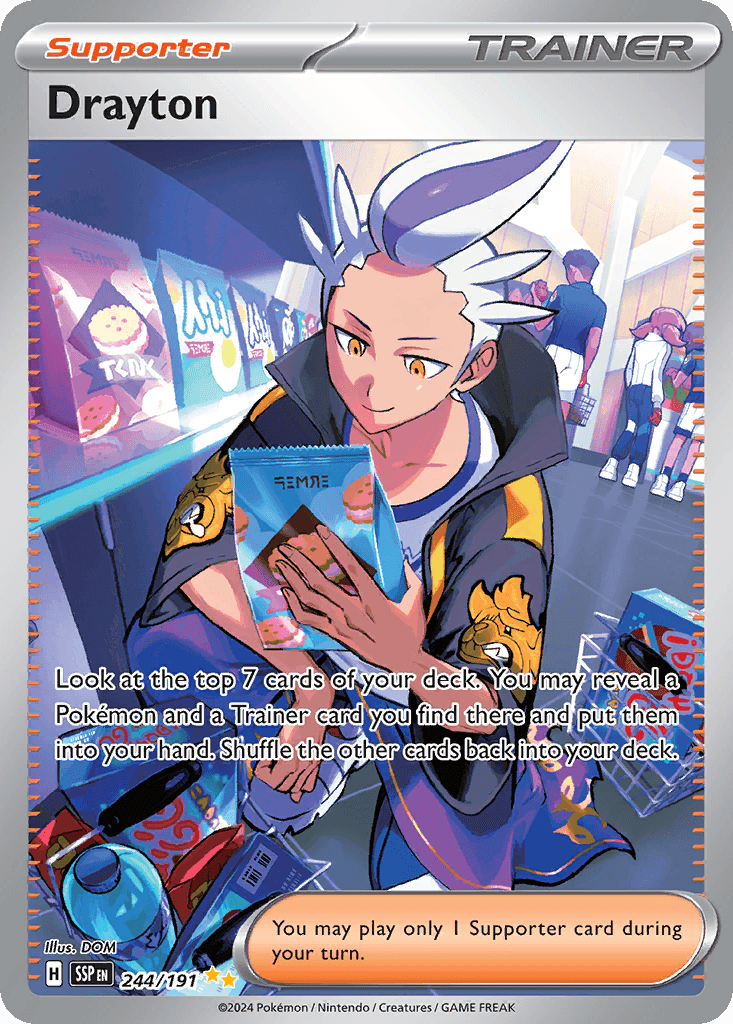 Drayton, kortbilde fra pokemontcg.io