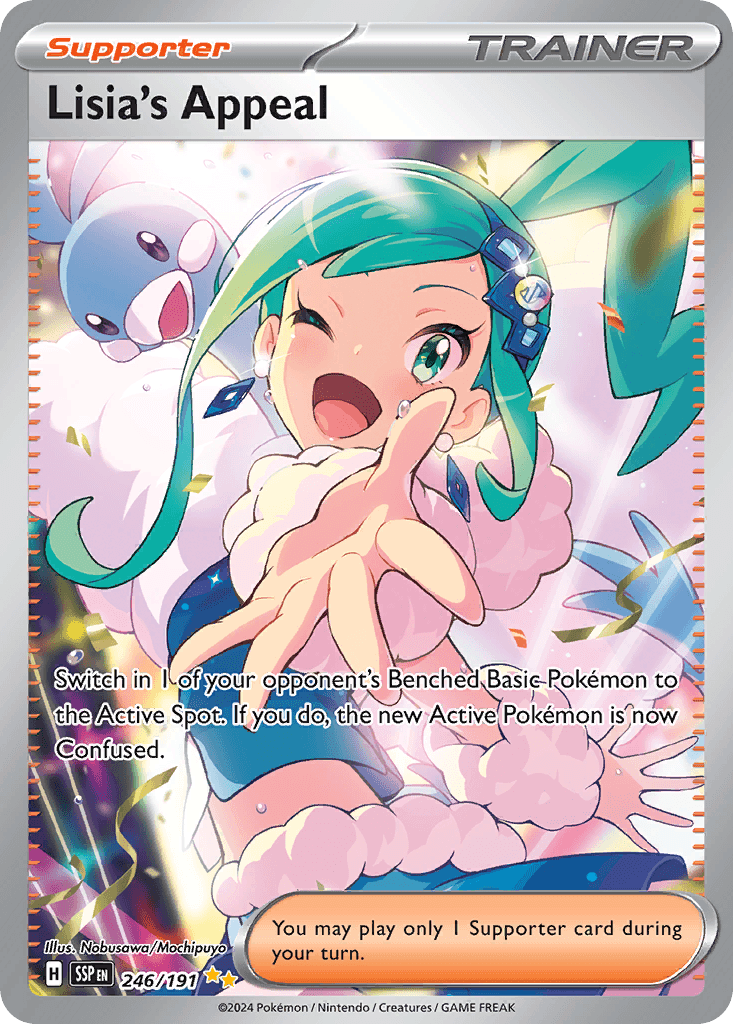 Lisia's Appeal, kortbilde fra pokemontcg.io