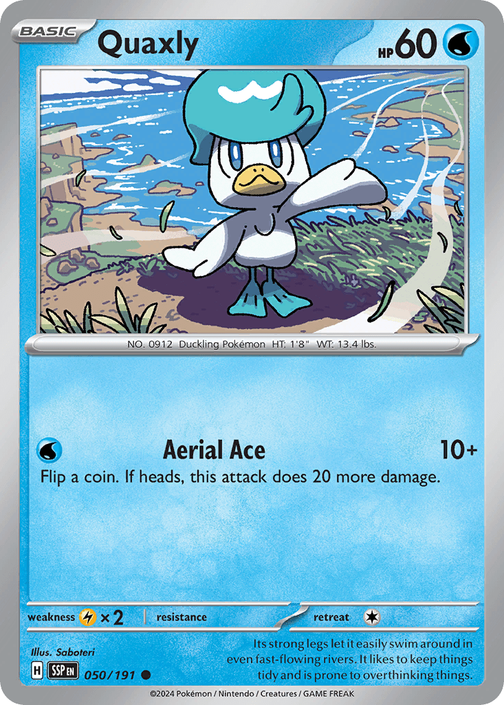 Quaxly, kortbilde fra pokemontcg.io