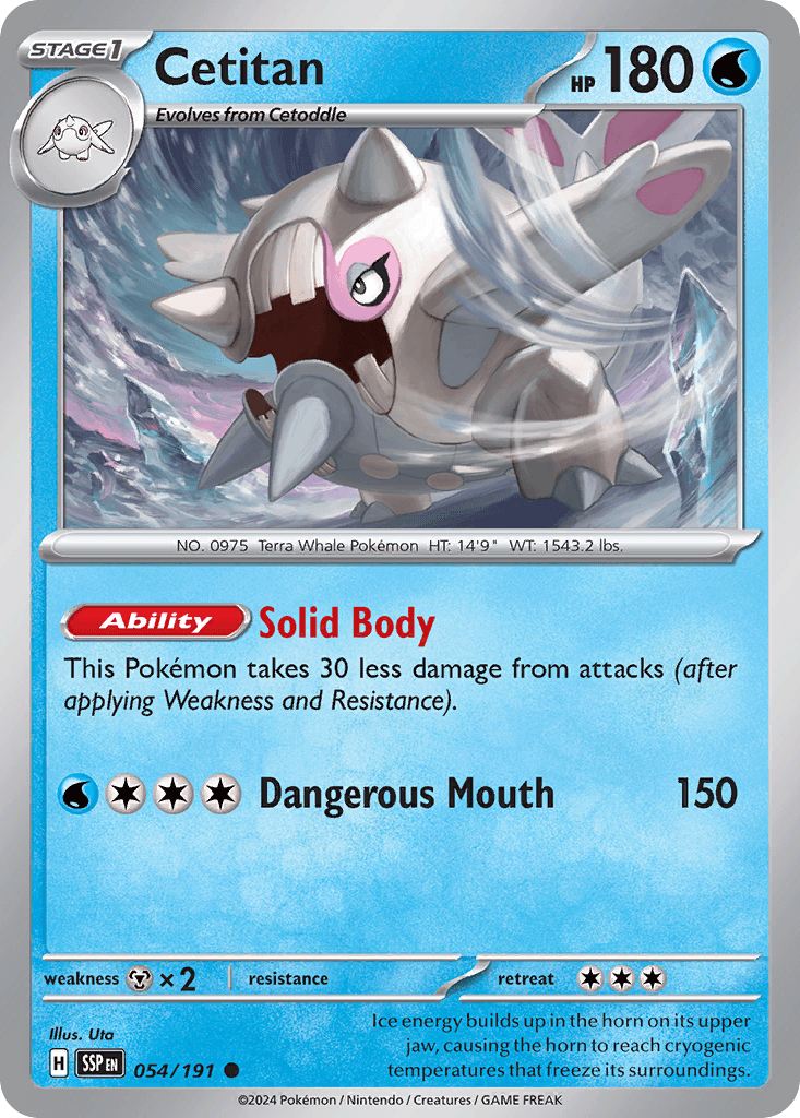 Cetitan, kortbilde fra pokemontcg.io