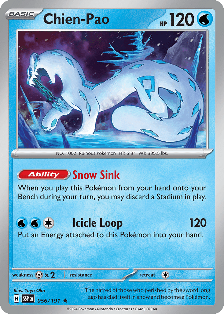 Chien-Pao, kortbilde fra pokemontcg.io
