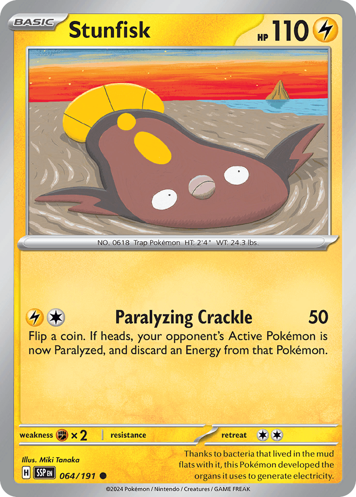 Stunfisk, kortbilde fra pokemontcg.io