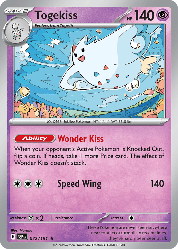 Togekiss, kortbilde fra pokemontcg.io