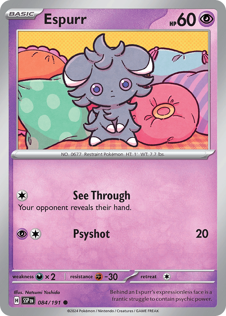 Espurr, kortbilde fra pokemontcg.io